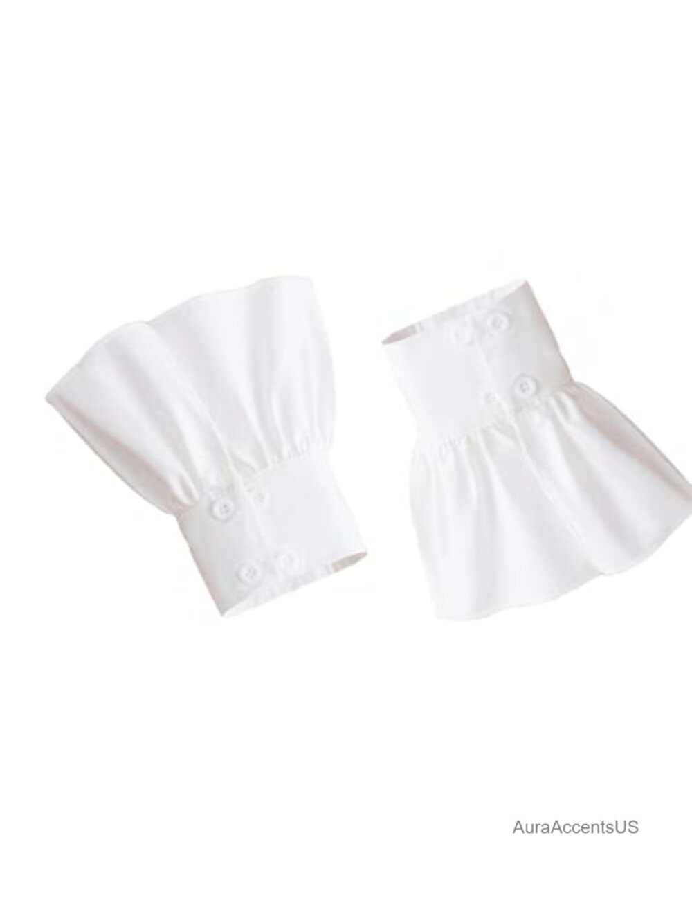 Lace Detachable Wrist Cuffs Ruffled Bracelet Wedding Party Accessory